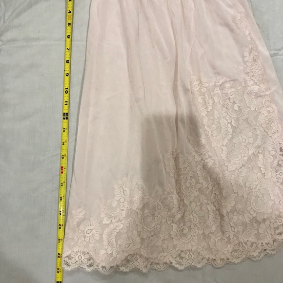 Vintage Pink Satin and Lace Slip - Picture 3 of 3